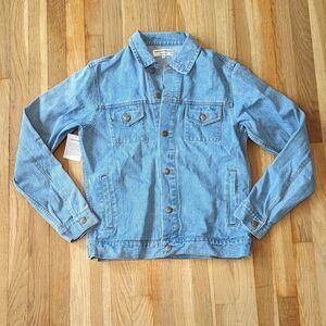 American Apparel Denim Jean Jacket light wash NWT